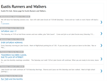 Tablet Screenshot of eustisrunnersandwalkers.blogspot.com