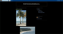 Desktop Screenshot of portosegurobrasil2008.blogspot.com