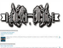 Tablet Screenshot of blacklodgeblog.blogspot.com
