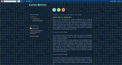 Desktop Screenshot of carlosbloggercom.blogspot.com