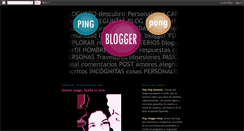 Desktop Screenshot of ping-blogger-pong.blogspot.com