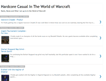 Tablet Screenshot of gatherersworldofwarcraft.blogspot.com