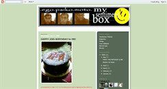 Desktop Screenshot of mysentimentbox.blogspot.com