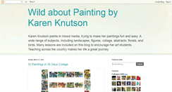 Desktop Screenshot of karenknutson.blogspot.com