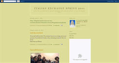 Desktop Screenshot of italianexchangef09.blogspot.com