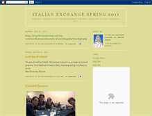 Tablet Screenshot of italianexchangef09.blogspot.com