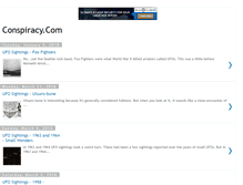 Tablet Screenshot of conspiracycom.blogspot.com