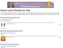 Tablet Screenshot of karatecomofilosofiadevida.blogspot.com