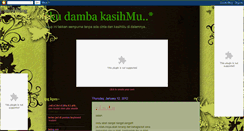 Desktop Screenshot of ilhamhamba90.blogspot.com