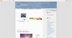 Desktop Screenshot of notitech.blogspot.com