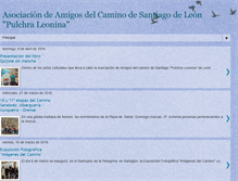 Tablet Screenshot of caminosantiagoleon.blogspot.com