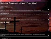 Tablet Screenshot of kumpulanrenungankristen.blogspot.com