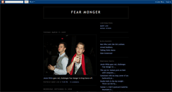 Desktop Screenshot of fear-monger.blogspot.com