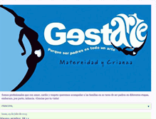 Tablet Screenshot of gestartematernidad.blogspot.com