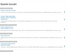 Tablet Screenshot of estetikcerrah.blogspot.com