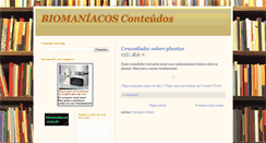 Desktop Screenshot of conteudobiomaniacos.blogspot.com