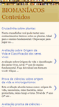 Mobile Screenshot of conteudobiomaniacos.blogspot.com