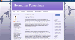 Desktop Screenshot of hormonas-femeninas.blogspot.com