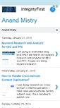 Mobile Screenshot of anandhmistry.blogspot.com