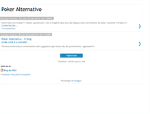 Tablet Screenshot of pokeralternativo.blogspot.com