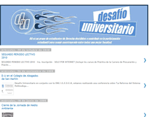 Tablet Screenshot of desafiouniversitario.blogspot.com