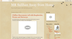 Desktop Screenshot of mrsuliban.blogspot.com
