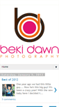 Mobile Screenshot of bekidawnphotography.blogspot.com