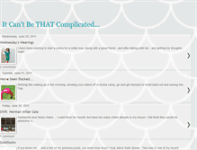 Tablet Screenshot of itcantbethatcomplicated.blogspot.com