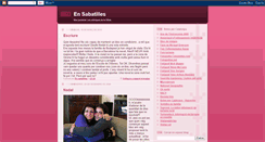 Desktop Screenshot of ensabatilles.blogspot.com