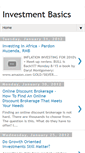 Mobile Screenshot of investmentadvicedaily.blogspot.com
