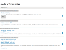 Tablet Screenshot of mundomodaytendencias.blogspot.com