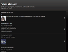 Tablet Screenshot of fabiomassaro.blogspot.com