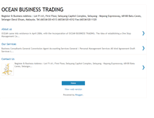 Tablet Screenshot of oceanbusinesstrading.blogspot.com