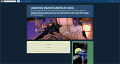 Desktop Screenshot of cobaltbluediamondcatering.blogspot.com