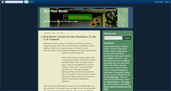 Desktop Screenshot of dirtpoorbooks.blogspot.com