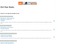 Tablet Screenshot of dirtpoorbooks.blogspot.com