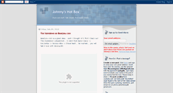 Desktop Screenshot of johnnyadvertising.blogspot.com