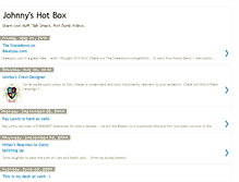 Tablet Screenshot of johnnyadvertising.blogspot.com