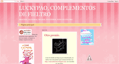 Desktop Screenshot of luckypaofieltro.blogspot.com