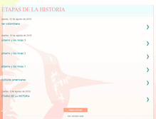 Tablet Screenshot of etapashistoricas.blogspot.com