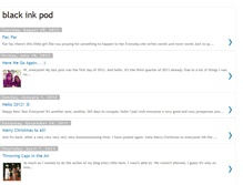 Tablet Screenshot of blackinkpod.blogspot.com
