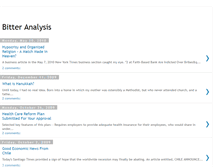 Tablet Screenshot of bitteranalysis.blogspot.com