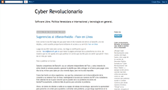 Desktop Screenshot of cyberrevolucionario.blogspot.com