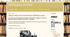 Desktop Screenshot of holdingham.blogspot.com