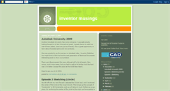 Desktop Screenshot of inventormusings.blogspot.com