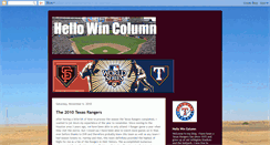 Desktop Screenshot of hellowincolumns.blogspot.com