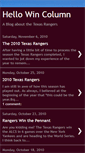 Mobile Screenshot of hellowincolumns.blogspot.com