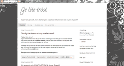 Desktop Screenshot of gelitetrost.blogspot.com