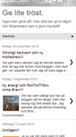 Mobile Screenshot of gelitetrost.blogspot.com