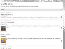 Tablet Screenshot of gelitetrost.blogspot.com
